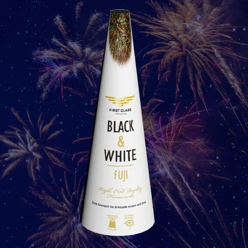 Fuji Kegle Fontæne – Elegant Lys og Glitrende Magi