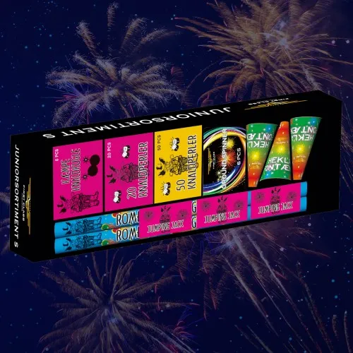 Juniorsortiment S – Sjovt og Børnevenligt Fyrværkeri