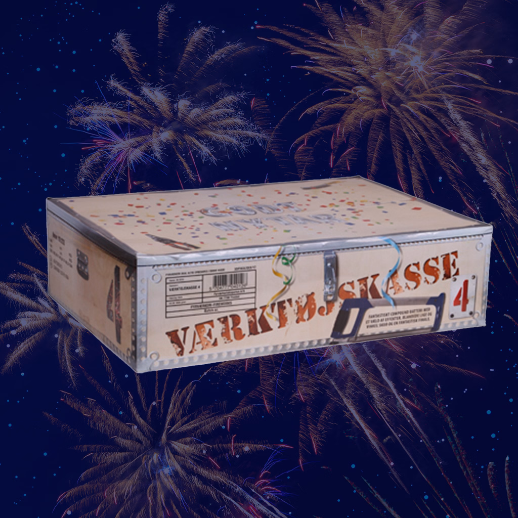 Værktøjskassen – 146 Skuds Batteri med 25 mm Rør