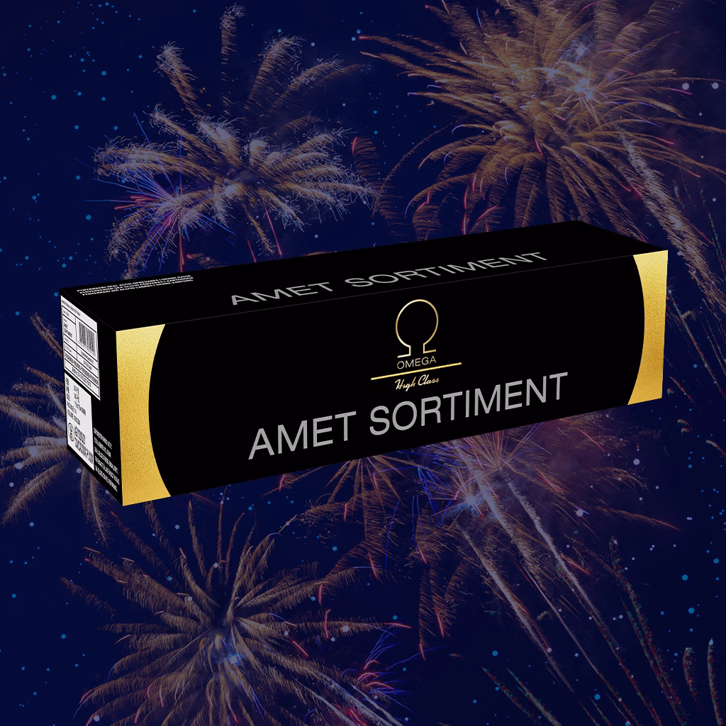 Omega AMET Batterisortiment med fontæne